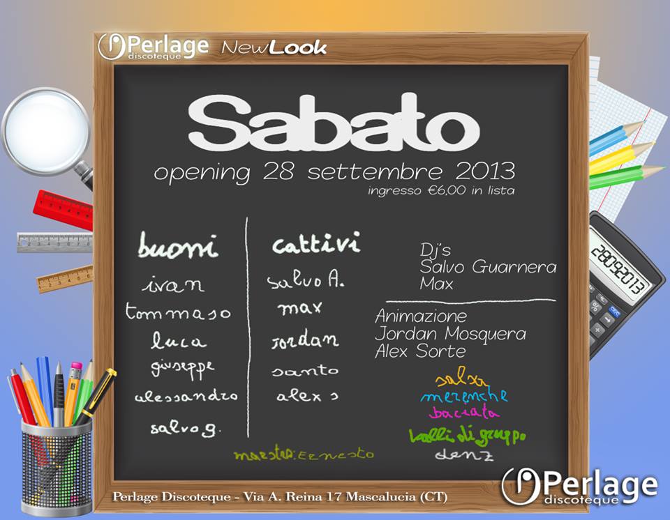 Stasera Perlage, Mascalucia CT, serata salsera, in lista con dj Max!