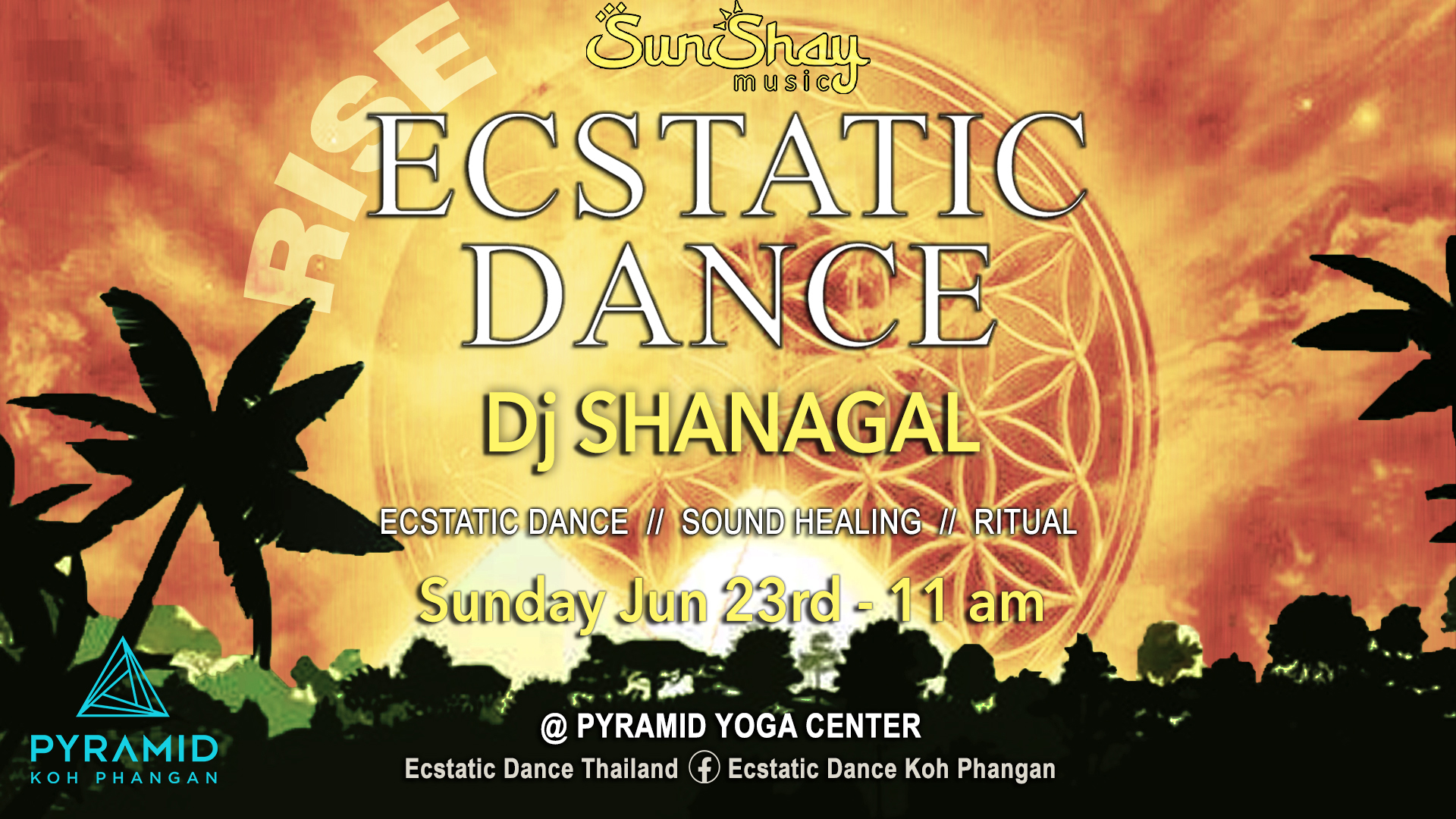 ⭐ Rise ECSTATIC DANCE @Pyramid with WOLF