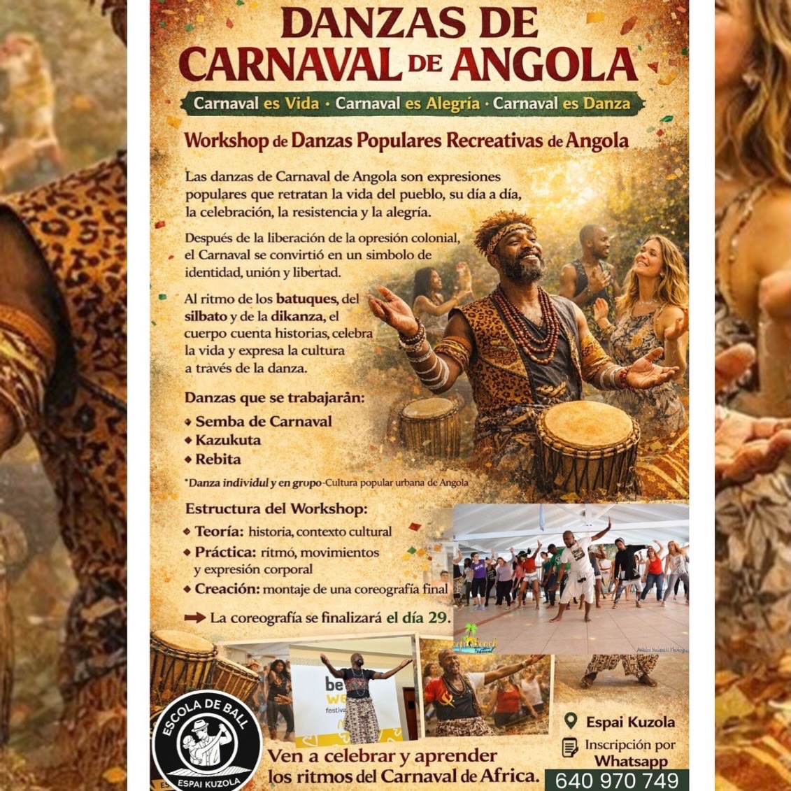 DANZAS DE CARNAVAL DE ANGOLA