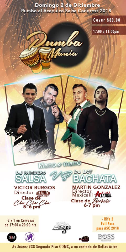 Rumbo al Acapulco Salsa Congress 2018