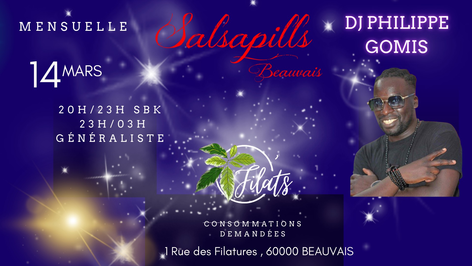 Mensuelle SALSAPILLS BEAUVAIS