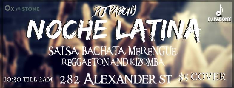 Noche Latina w DJ Pabony