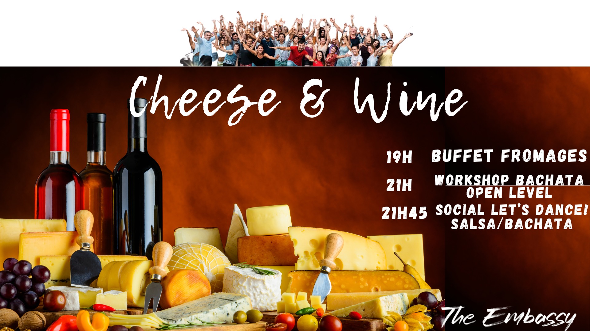 Cheese and Wine at The Embassy