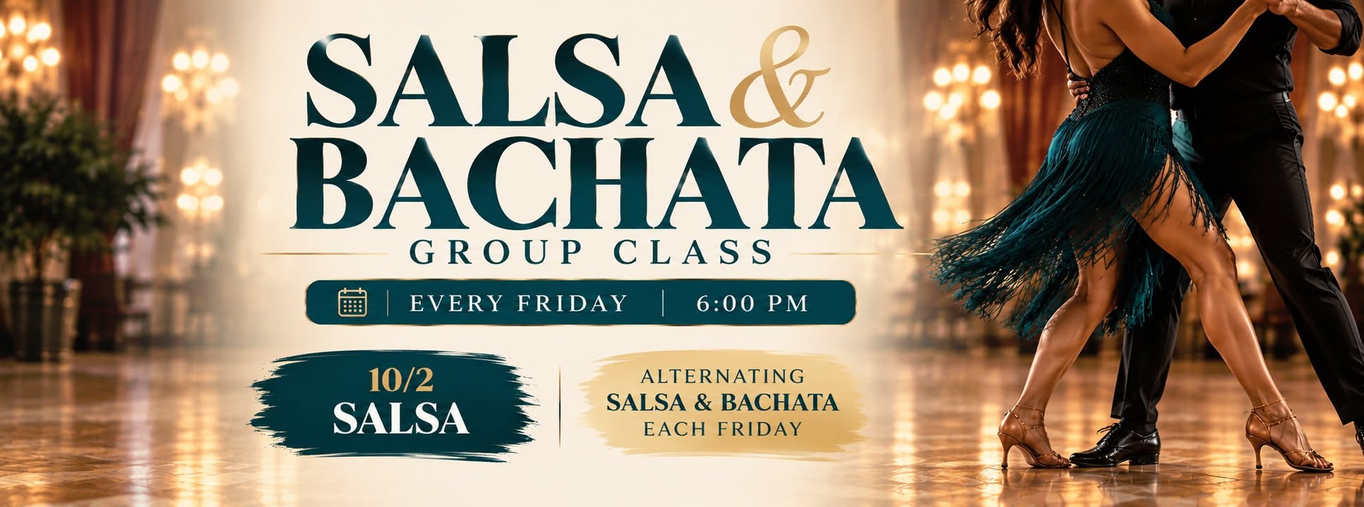 Salsa & Bachata Classes at CDC Studios