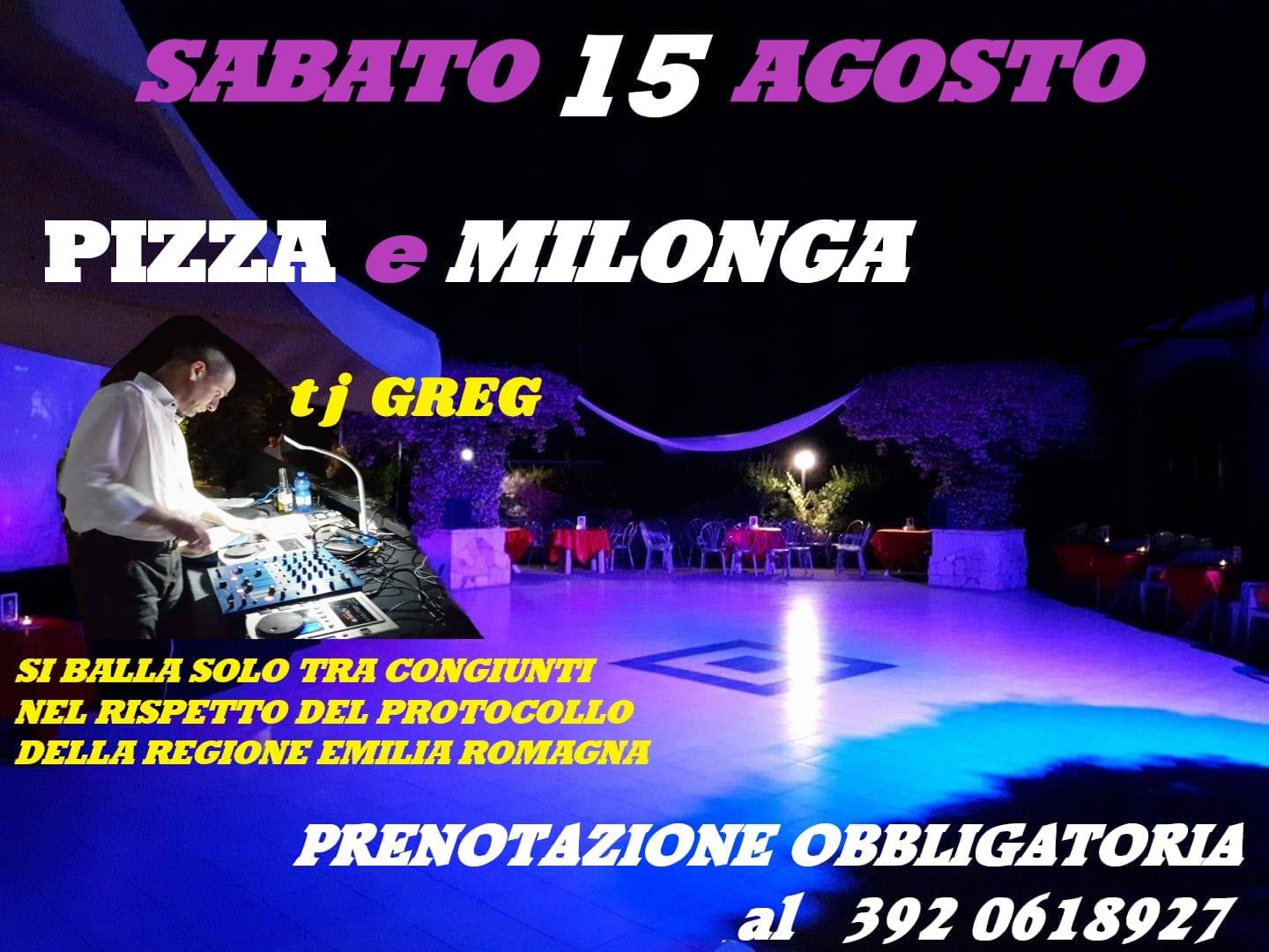 Ferragosto Pizza con Milonga