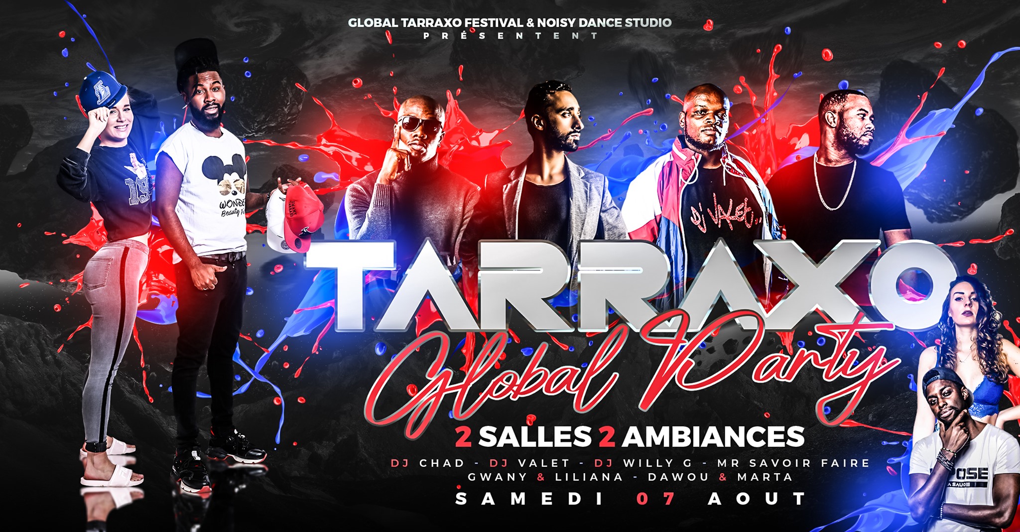 Samedi 7 aout - Tarraxo Global Party - 2 Salles 2 ambiances