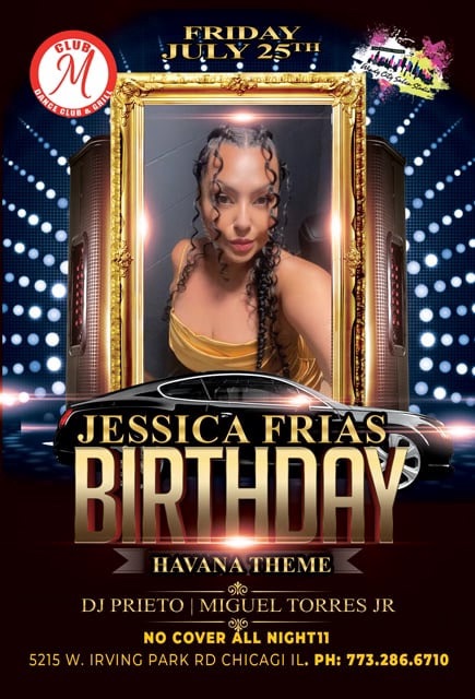 Jess' Havana nights themed birthday bash!!
