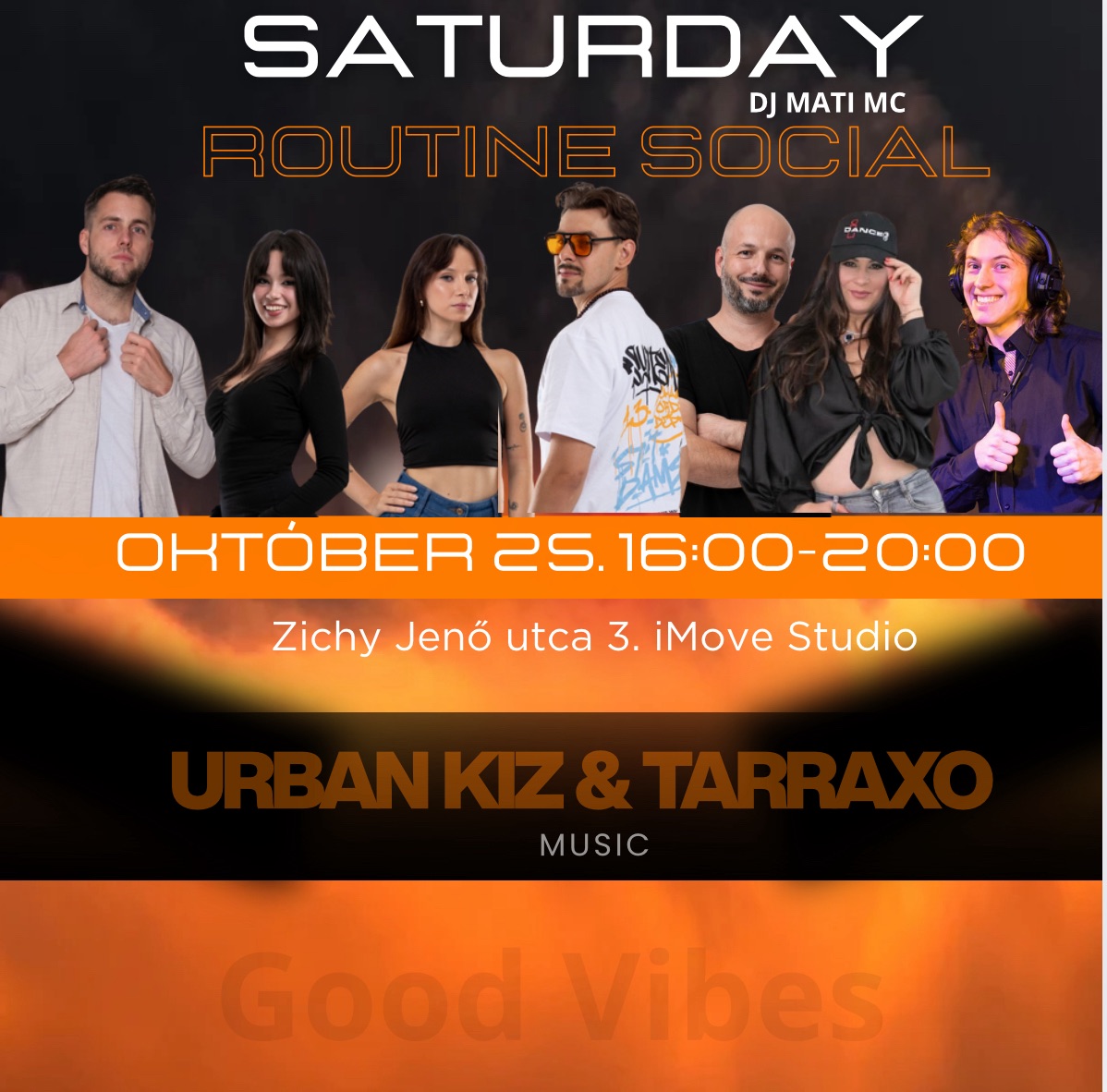SATURDAY SOCIAL PARTY - URBAN KIZ & TARRAXO - iDance Studio