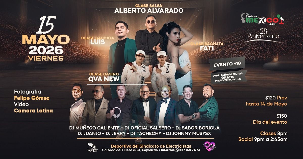 Copacabana salsa, bachata y timba social- mayo 🔥