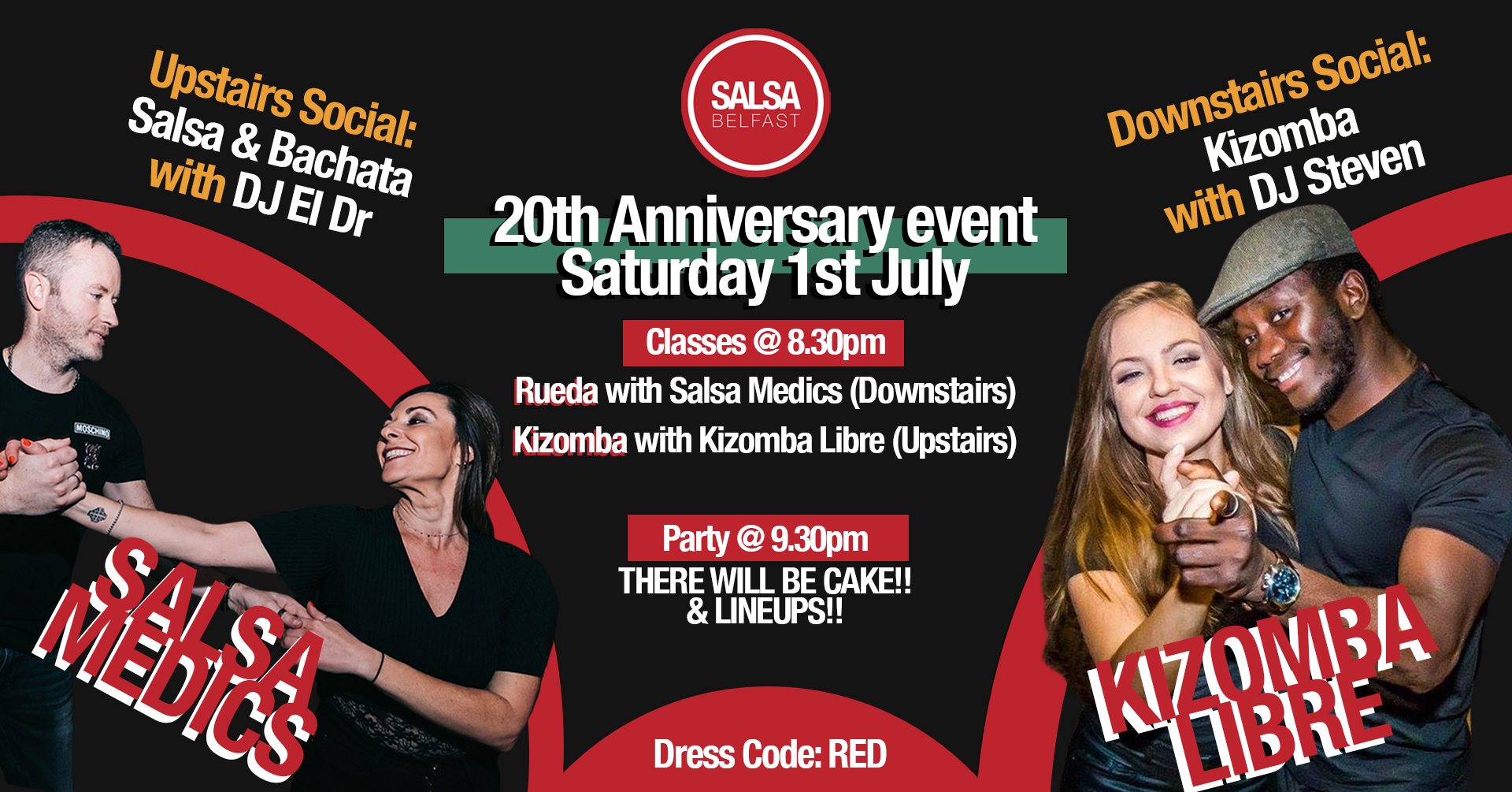 Windsor - 20th Anniversary Bash (July 2023) ft Kizomba Libre & Salsa Medics