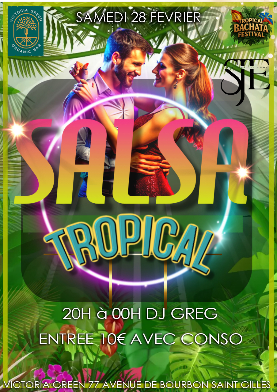 ⭐SPECIAL SALSA Au Victoria Green⭐ SAMEDI 28 Février de 20h à 00h