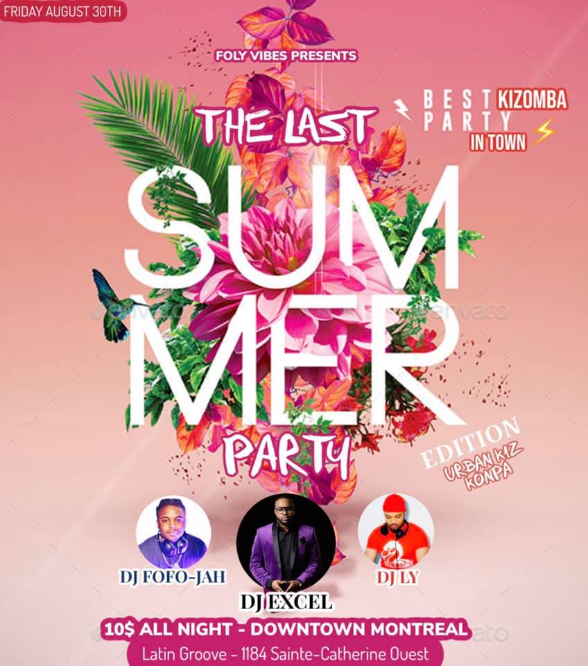 Last Summer Party - Edition Urban Kiz Konpa