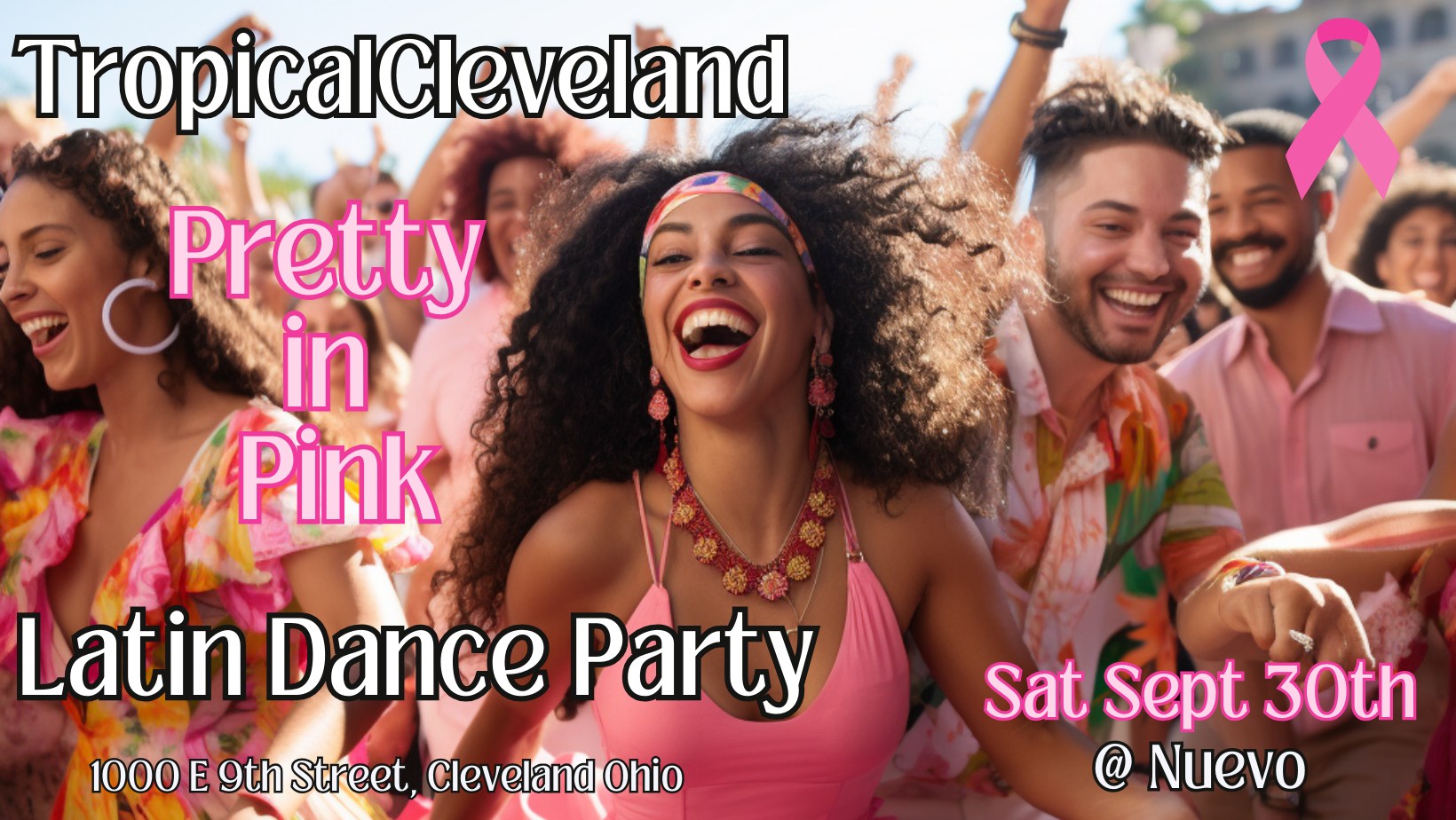 TropicalCleveland's "Pretty In Pink" Hot Latin Dance Party @ Nuevo