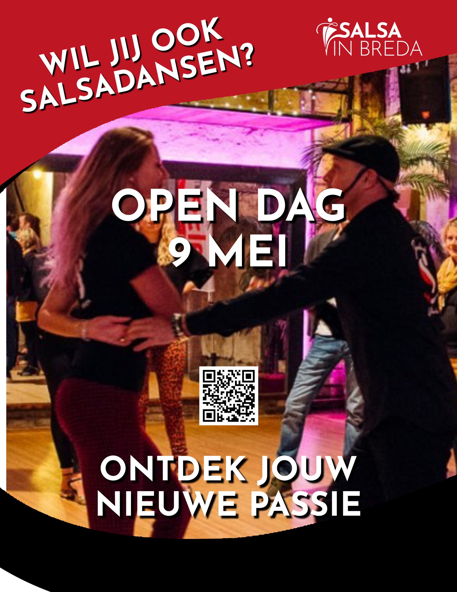 OPEN DAG DANSSCHOOL SALSA IN BREDA