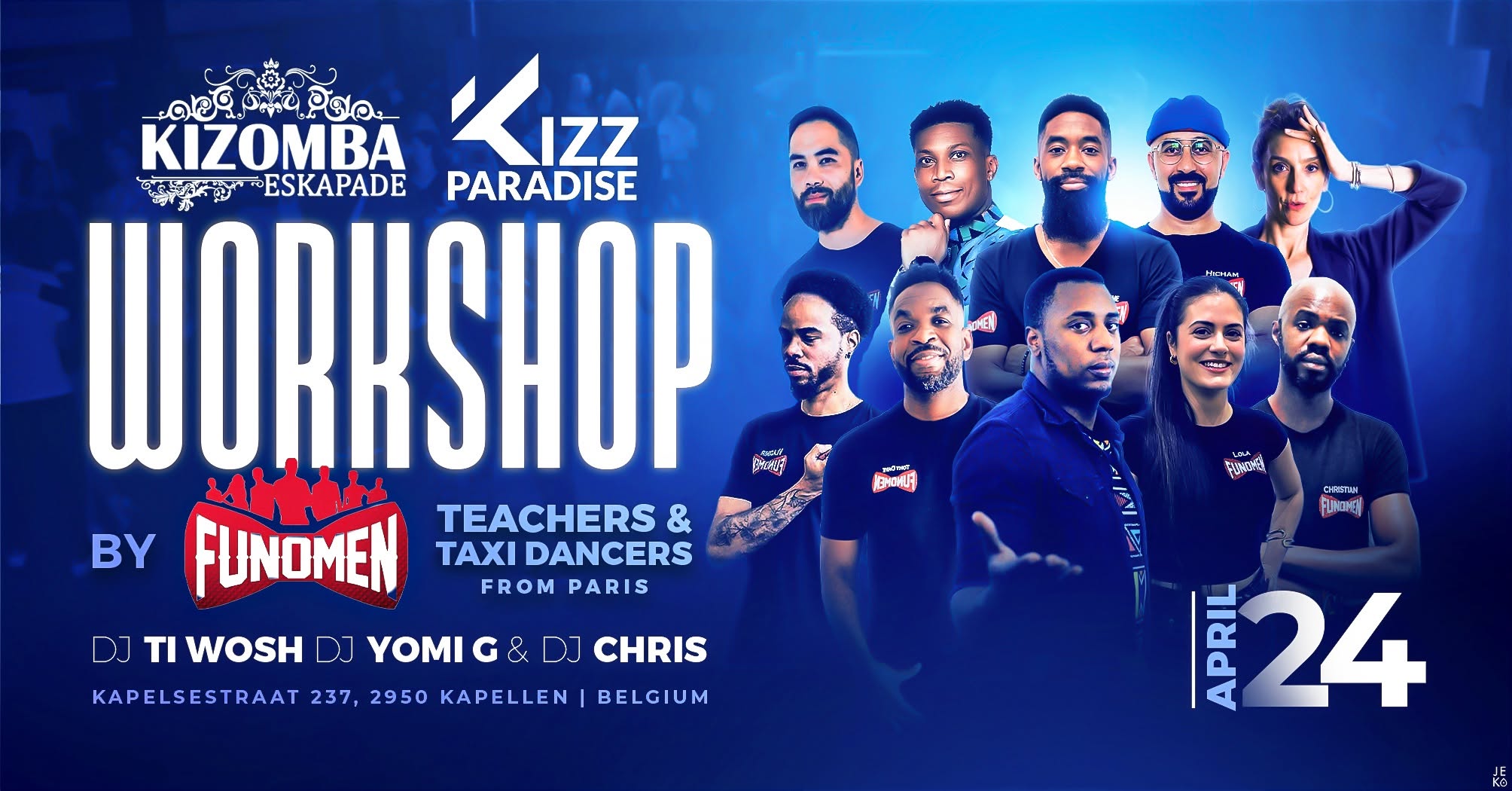 KIZOMBA ESKAPADE by FunomeN Taxi Team from Paris