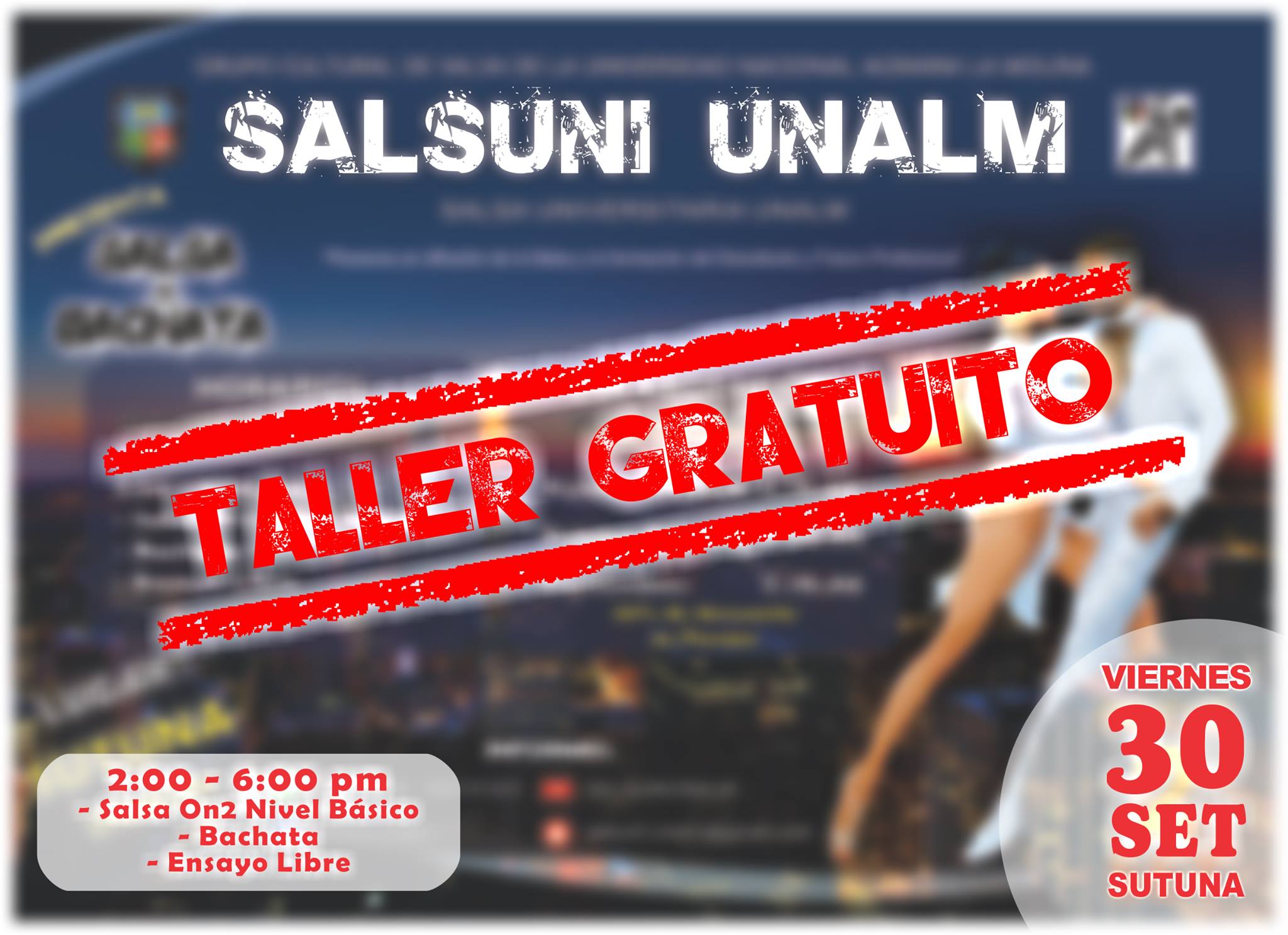 Salsuni Unalm: Taller Gratuito de Salsa y Bachata