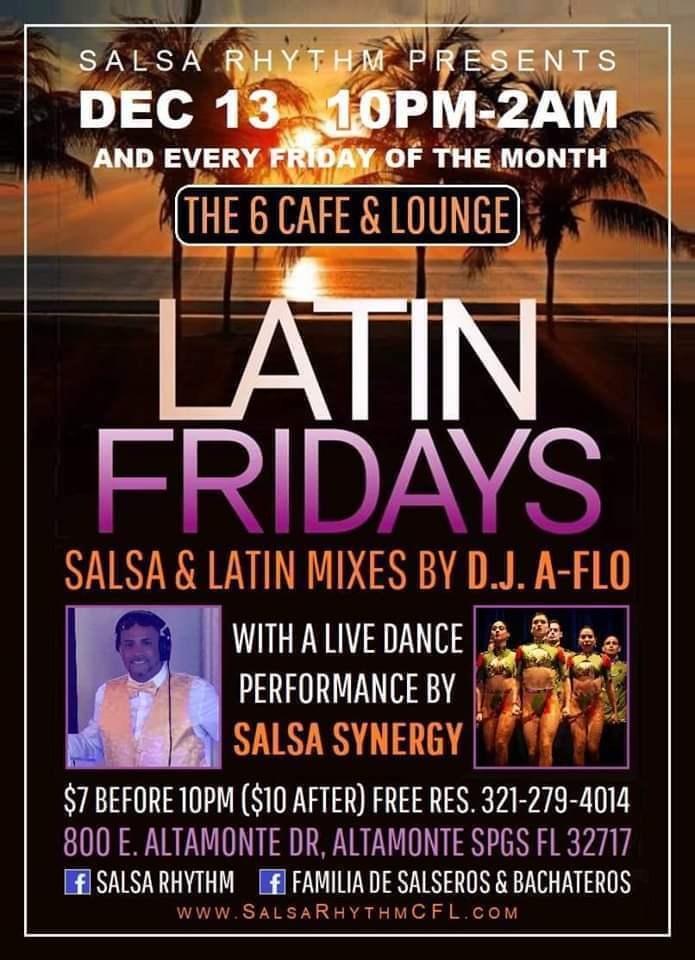 Salsa Rhythm's Friday Noche Latina