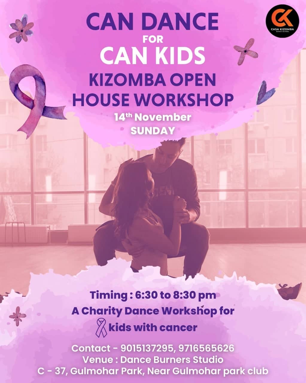 Kizomba Workshop - Can Dance for Can Kids