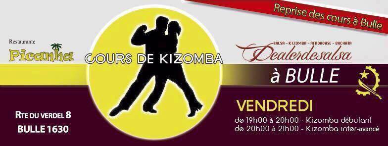 Cours Kizomba débutant Vendredi Picanha Bulle