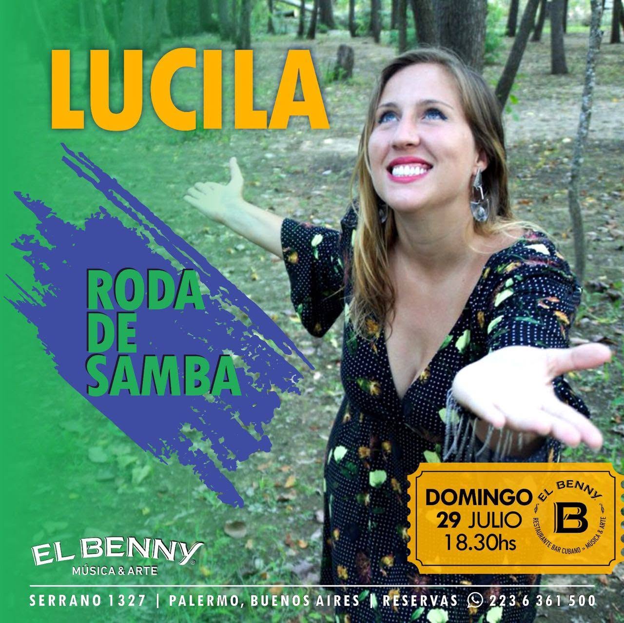 Domingo de Roda en el Benny con Lucila