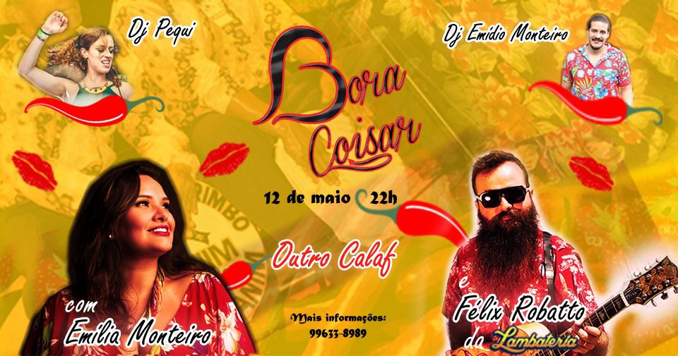 Bora Coisar #1 com Emília Monteiro e Félix Robatto