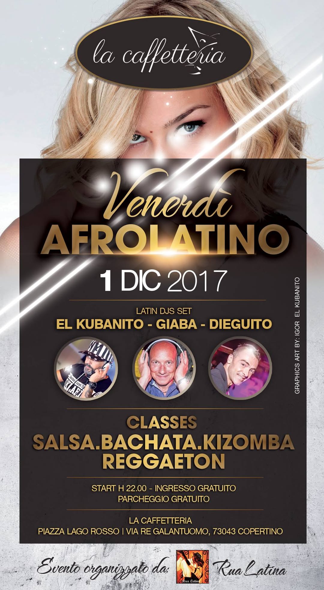 Venerdì Afrolatino 1 Dicembre La Caffetteria Copertino