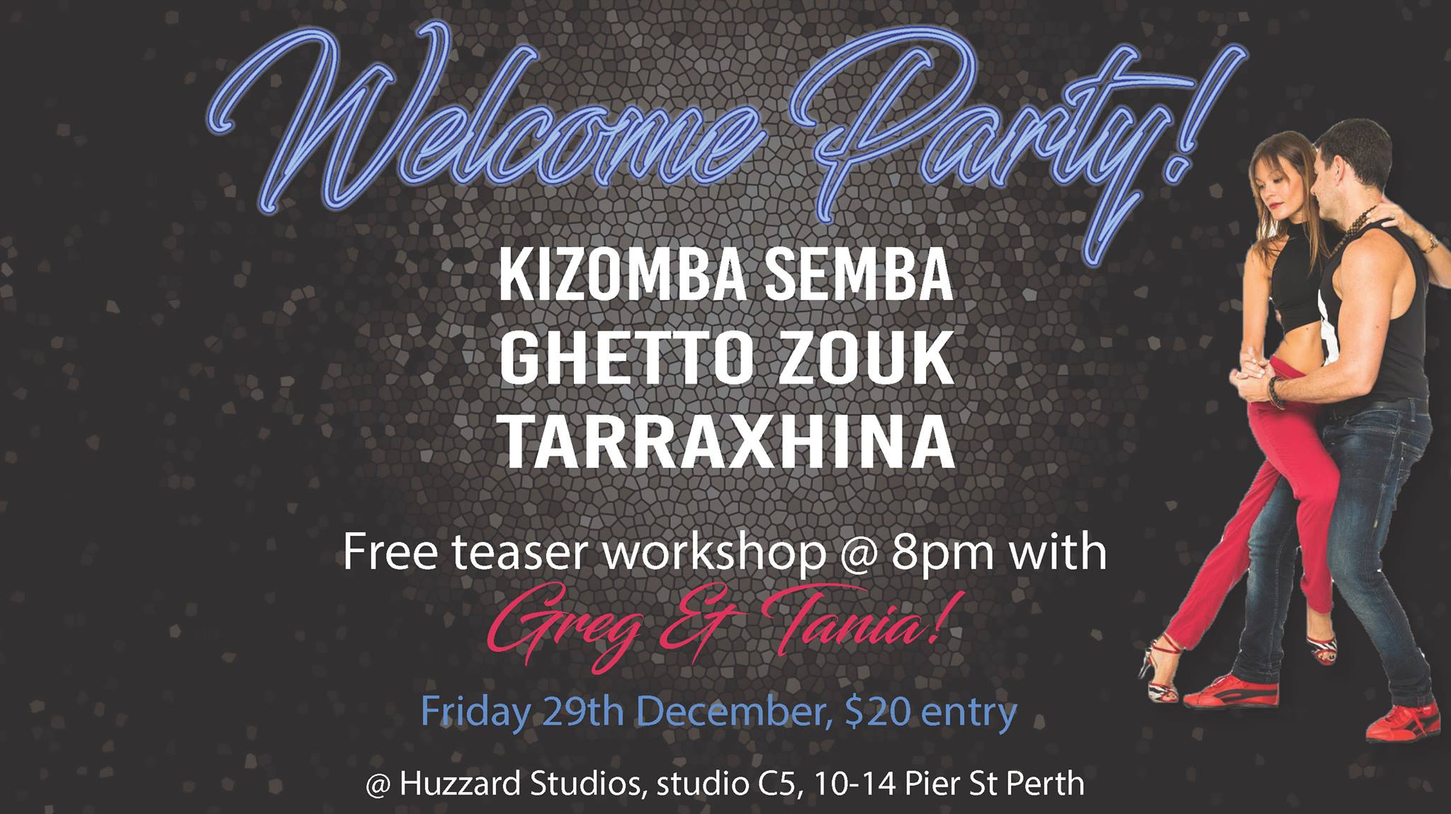 Greg & Tania Welcome Party!