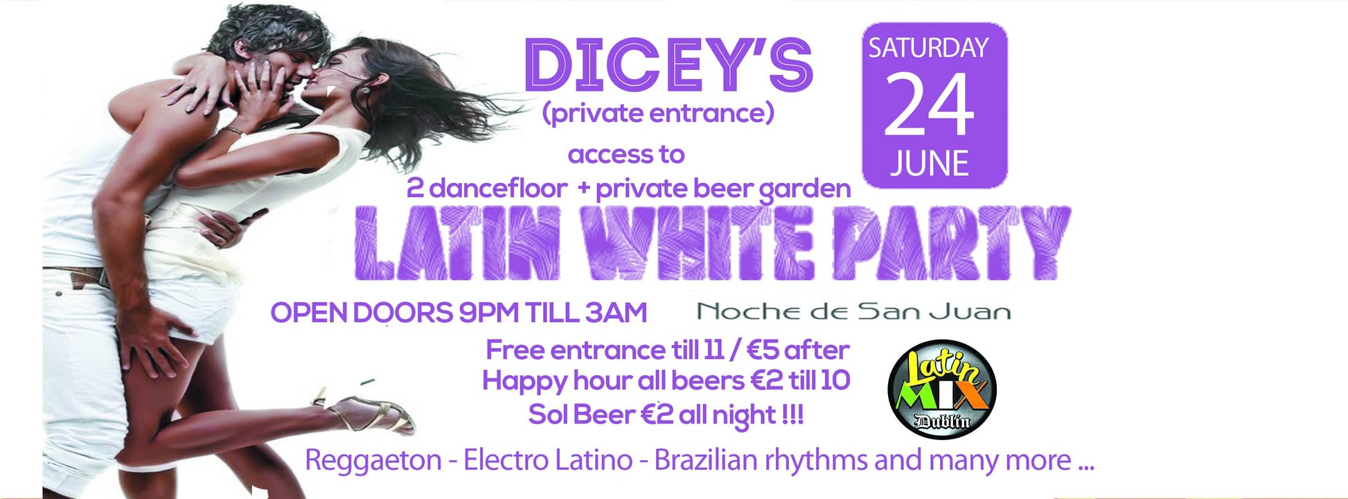 Latin White Party (Noche de San Juan)