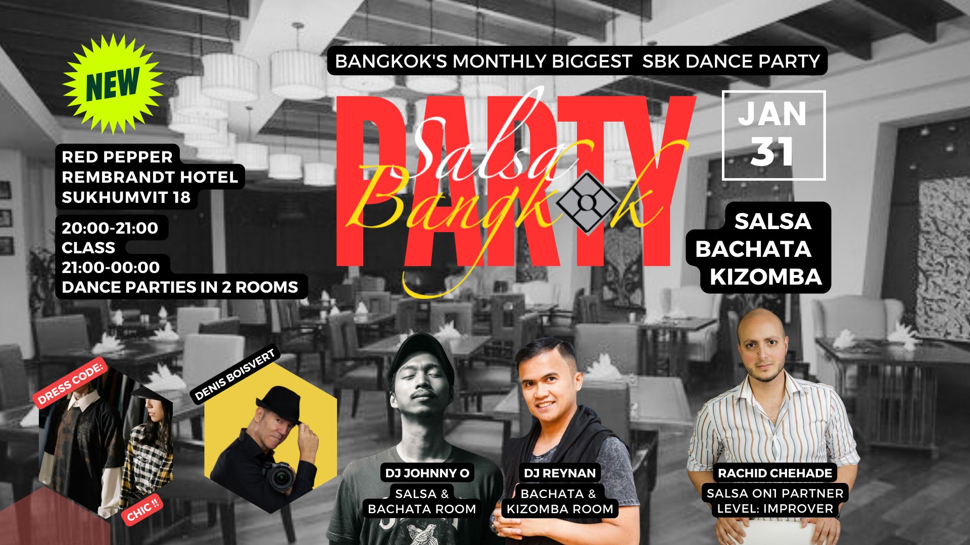 Salsa Bangkok Party - January 2025