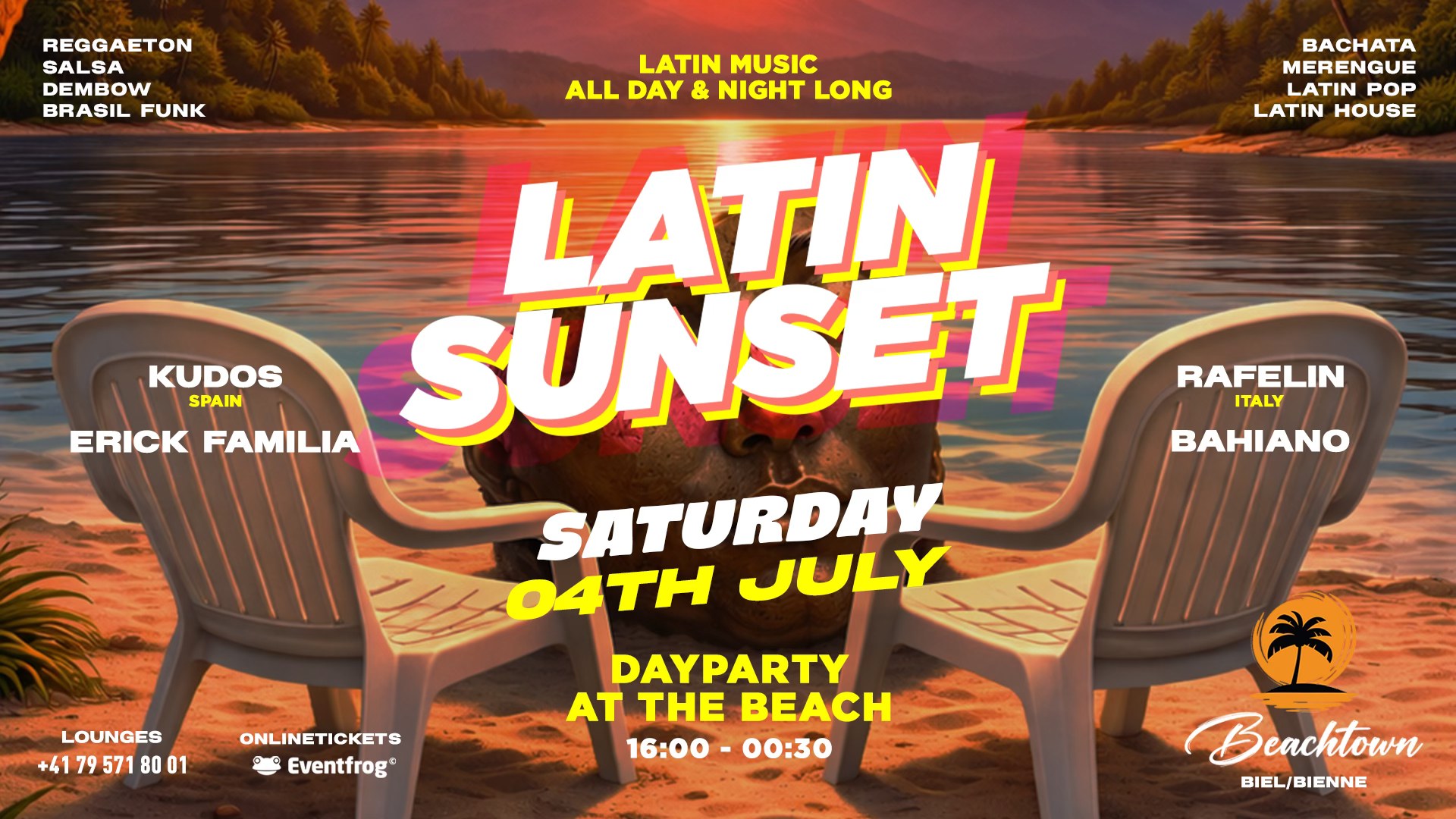 LATIN SUNSET DAYPARTY • BEACHTOWN BIEL