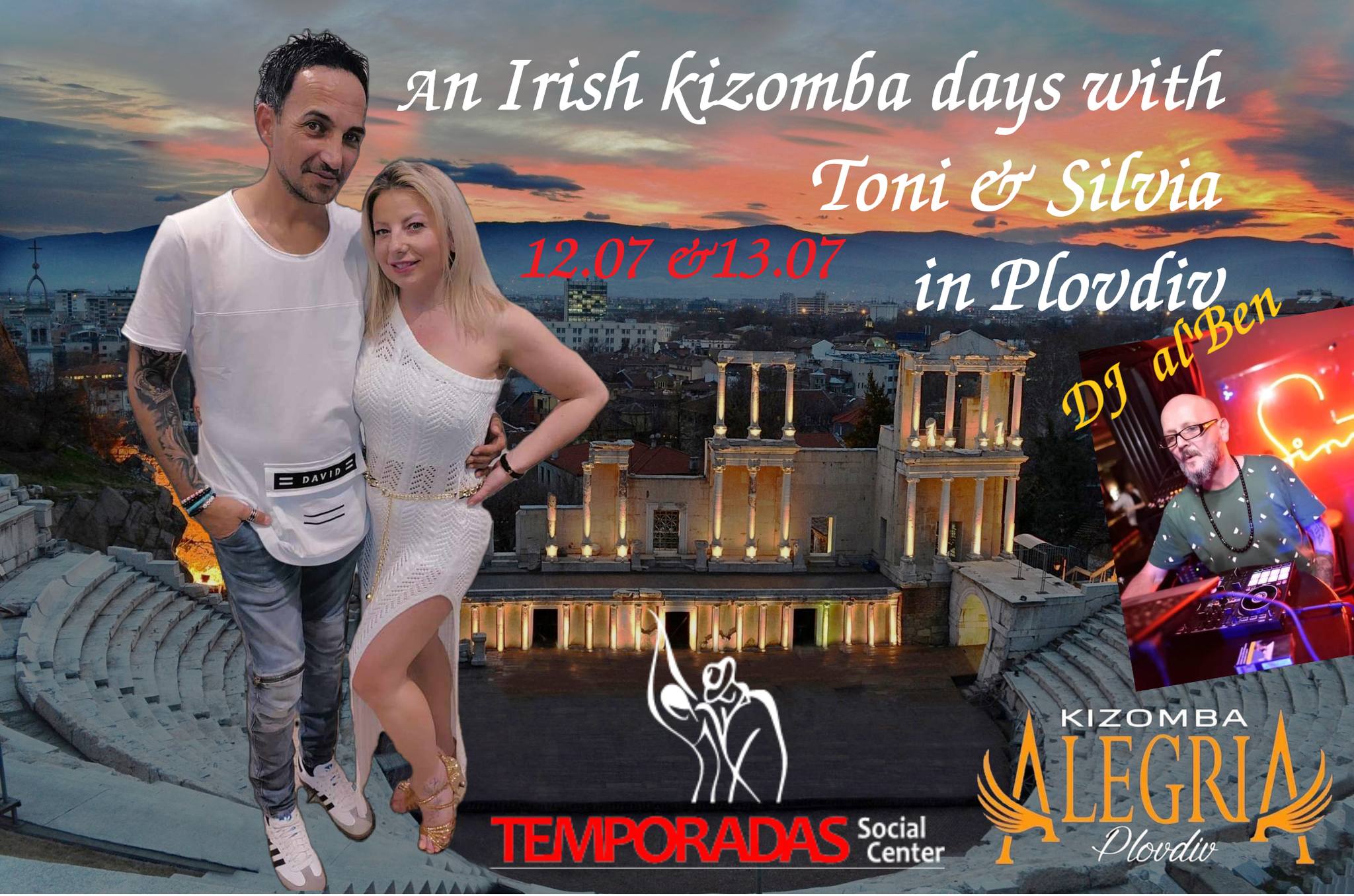 An Irish kizomba days with Tony & Silvia