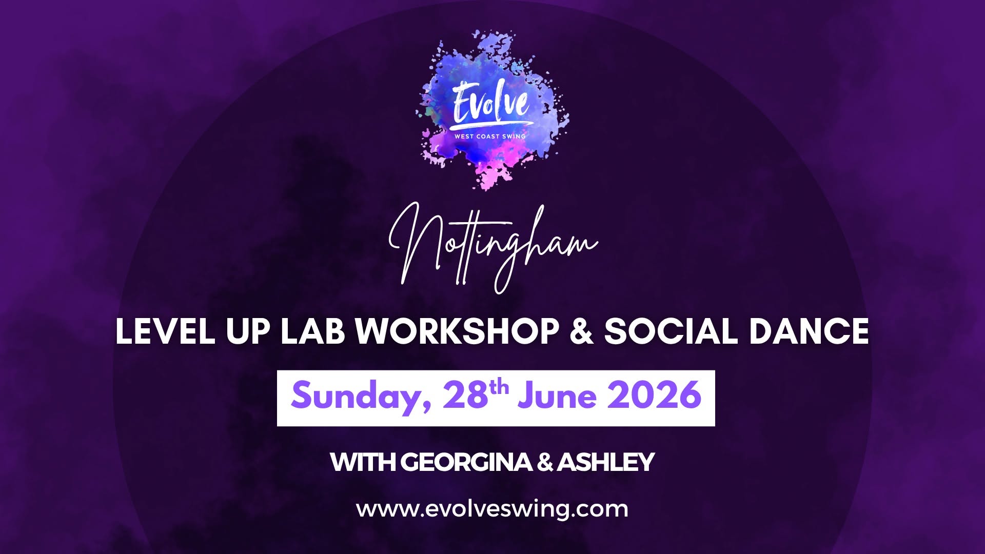 Evolve WCS Nottingham - Level Up Lab Workshop & Social Dance