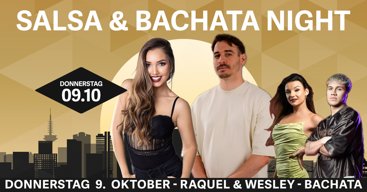Bachata & Salsa Night im MyZeil - DONNERSTAG 9. OKTOBER - Salsa & Bachata Party