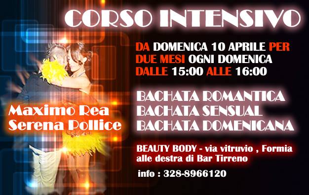 Corso di 2 mesi di BACHATA - FORMIA