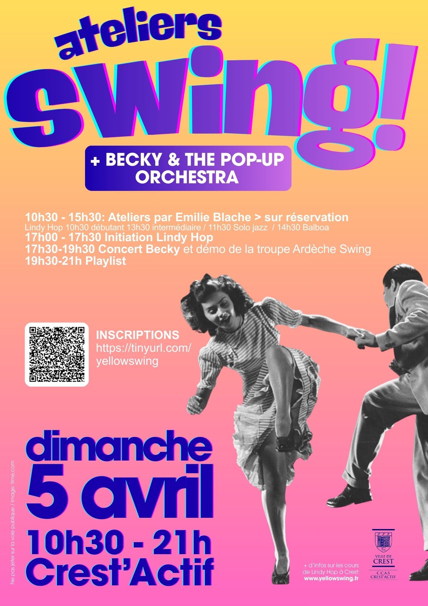 Ateliers et Concert SWING