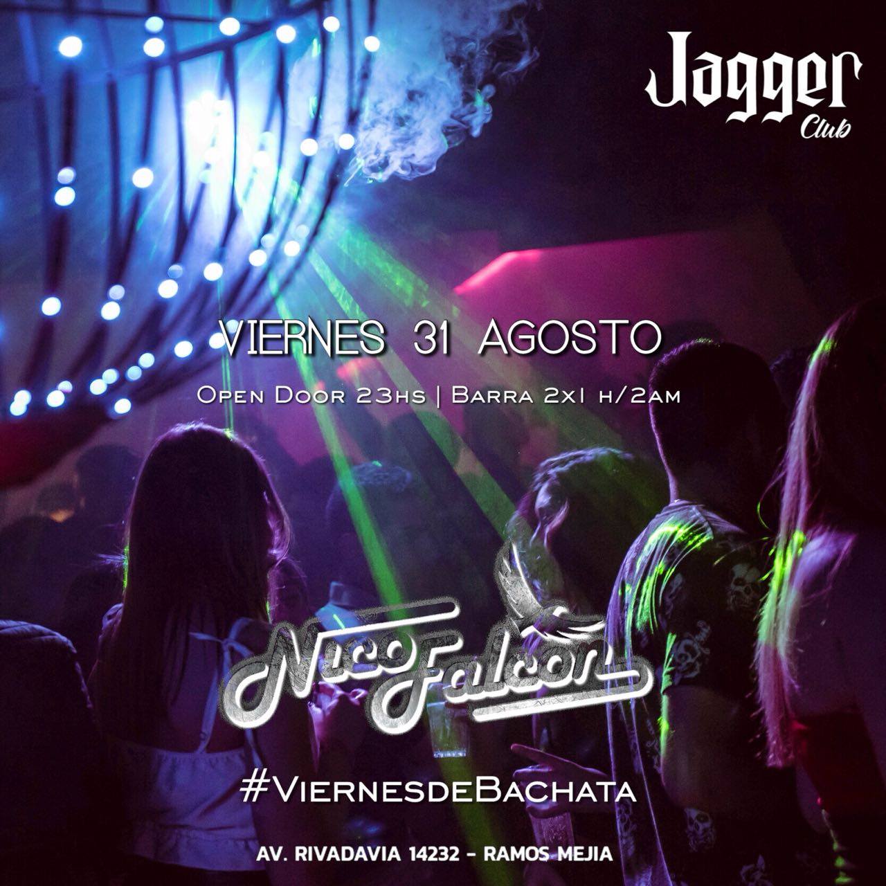 Viernes de Bachata + Cachengue!! B-Day Julieta Nahir Nico Falcon