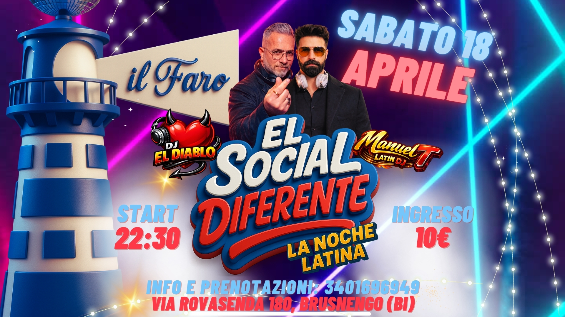 EL SOCIAL DIFERENTE - LA NOCHE LATINA