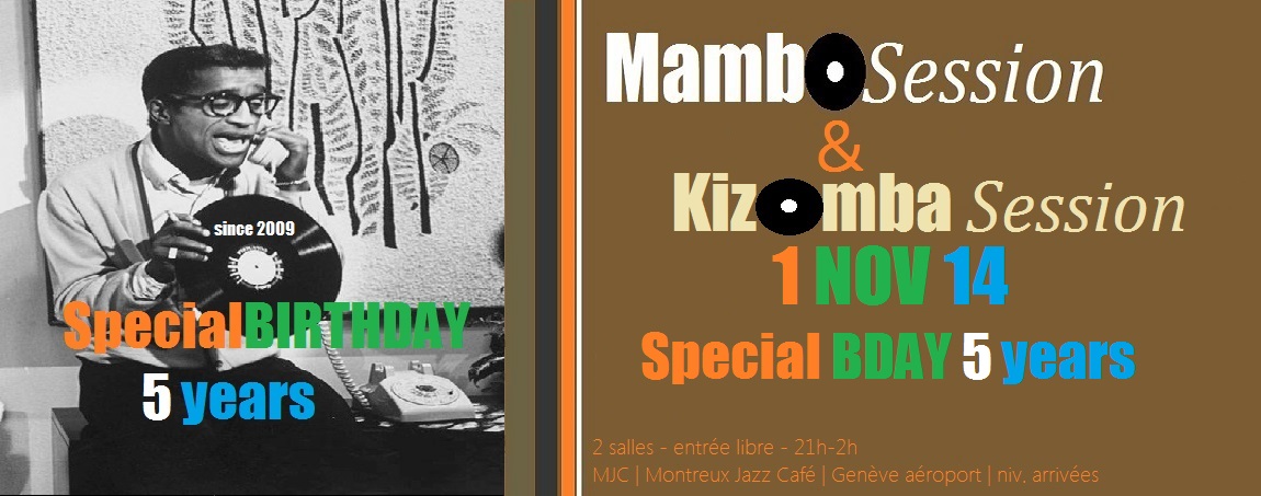 Mambo Session & Kizomba Session 1 Nov SPECIAL BDAY 5YEARS