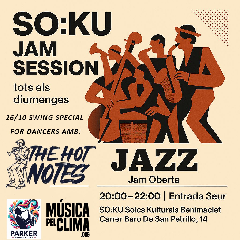 Jazz Jam Session (Ep.226) : Swing Special for Dancers amb The Hot Notes 🎵👯🕺🎊