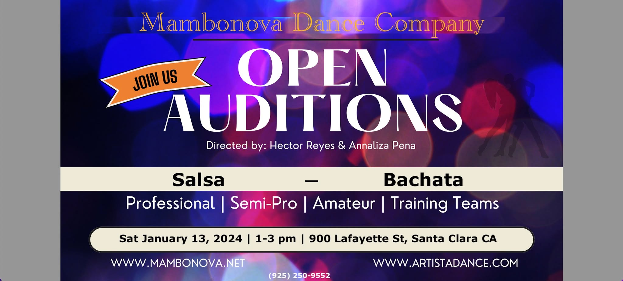 Mambonova Second and last Dance Teams Auditions