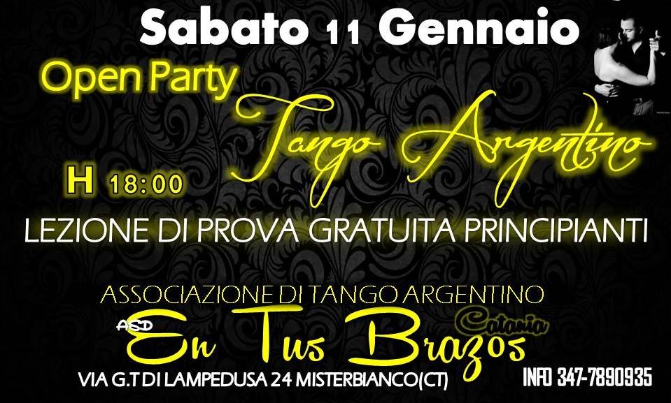 PRESENTAZIONE CORSI DI TANGO ARGENTINO (PRINCIPIANTI) A MISTERBIANCO (CT)