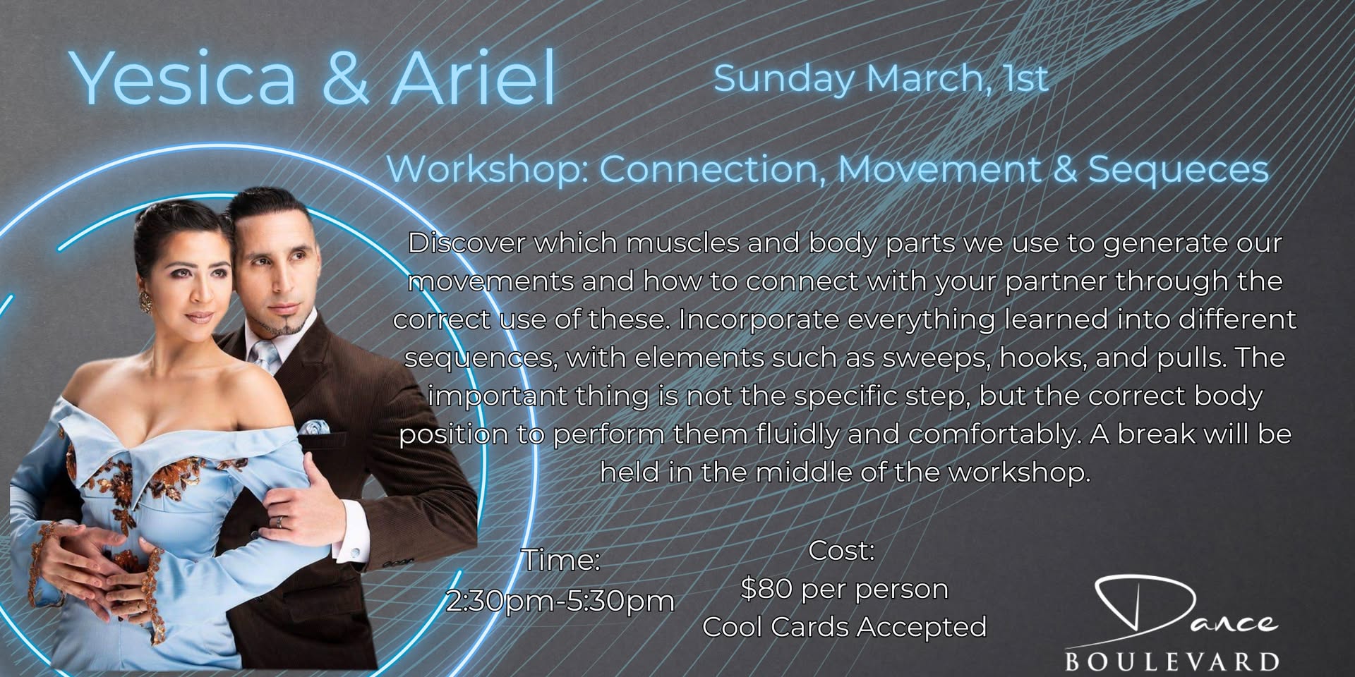 Yesica & Ariel Tango Intensive @ Dance Boulevard