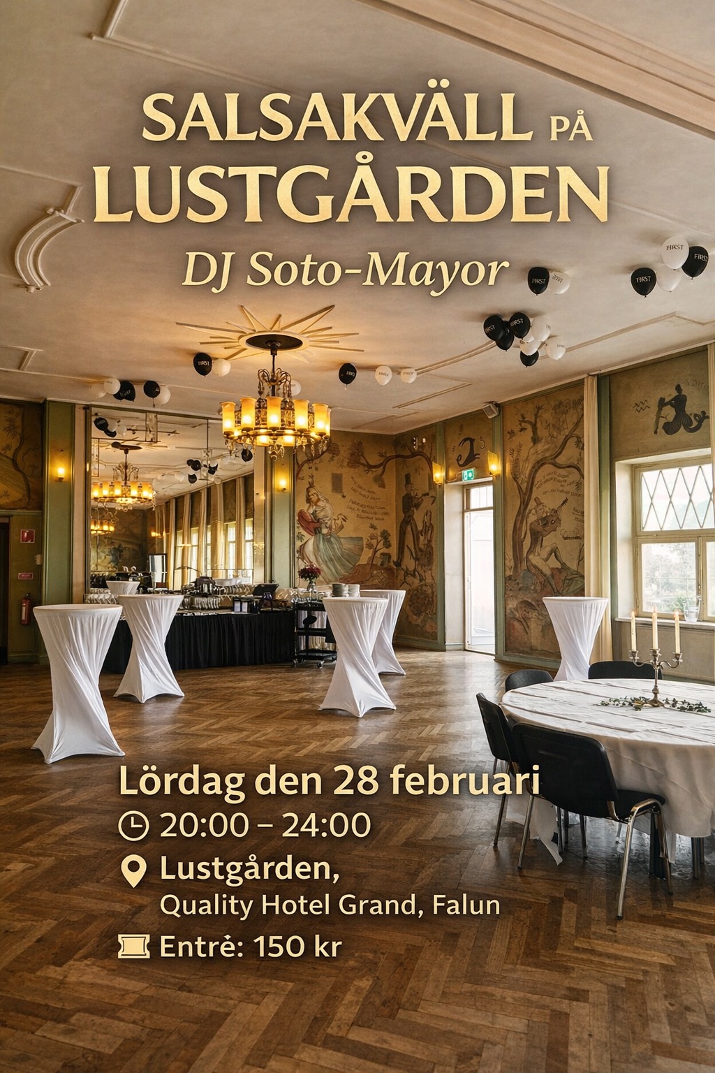 Salsakväll på Lustgården
