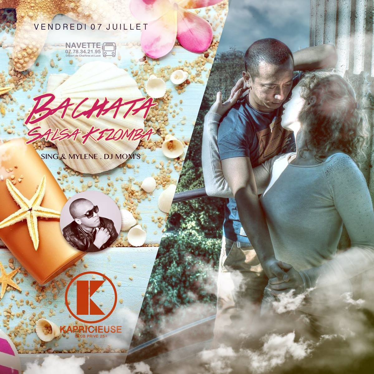 Vendredi 4 Aout, spéciale Bachata à la Kapricieuse