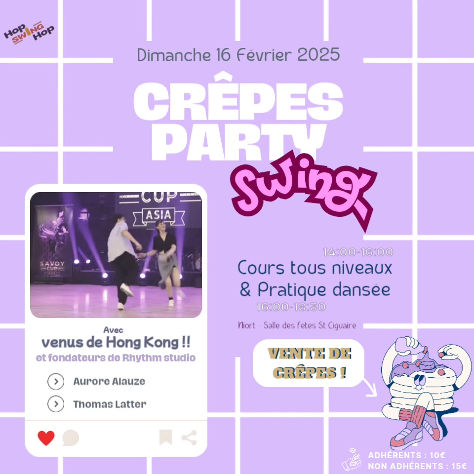 Crêpes Party Swing