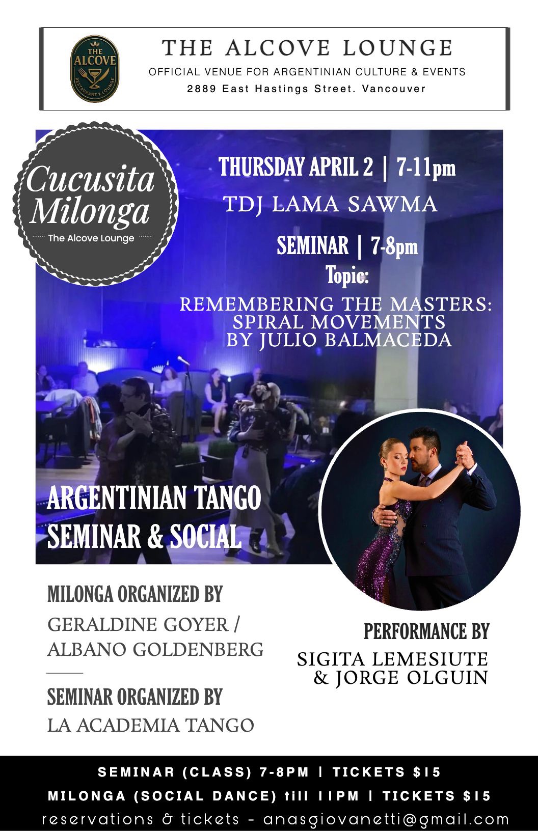 Milonga « Cucusita »
