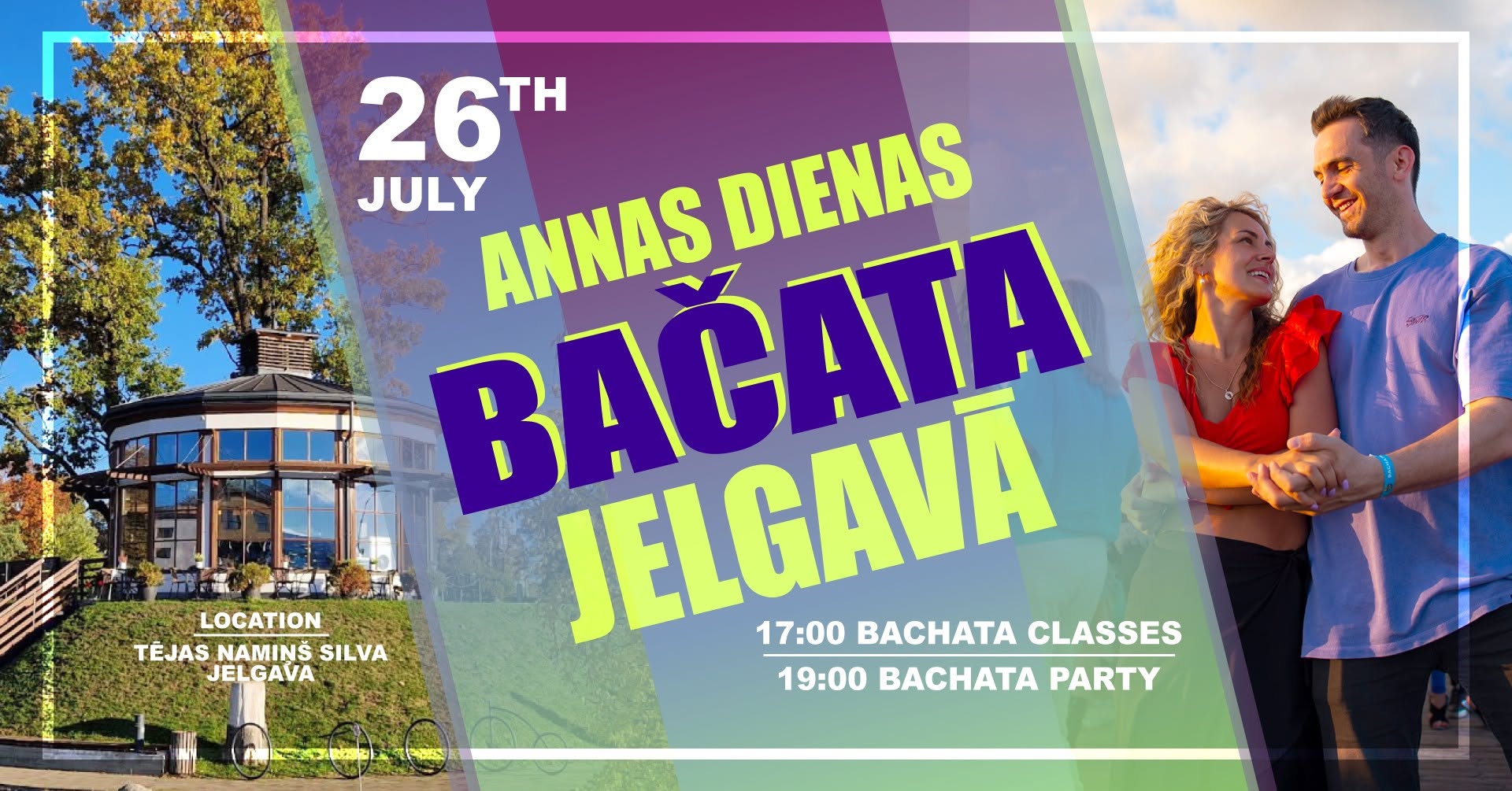 Annas dienas BAČATA JELGAVĀ pie tējas namiņa
