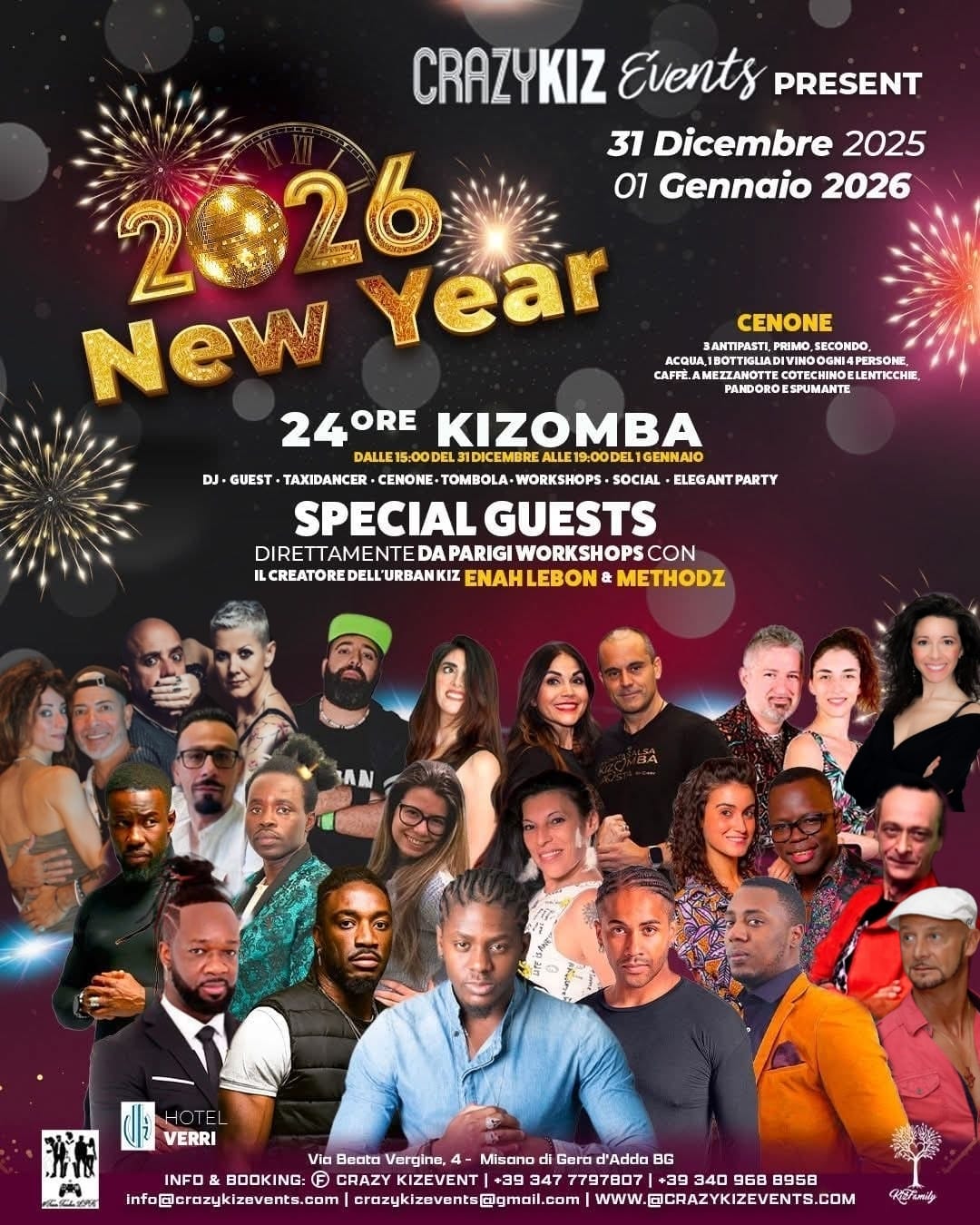 NEW YEAR 2026 - KIZOMBA 24 HOURS
