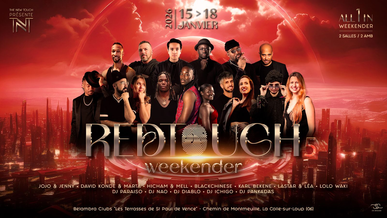 REDTOUCH WEEKENDER 5 - ALL IN ONE