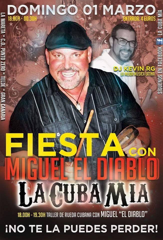 FIESTA con Miguel "EL DIABLO"